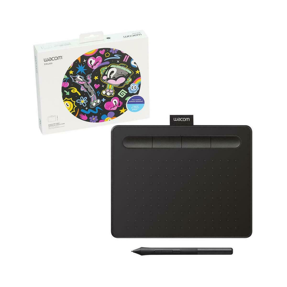 Wacom Intuos Creative Pen Tablet, Small, Black #CTL4100