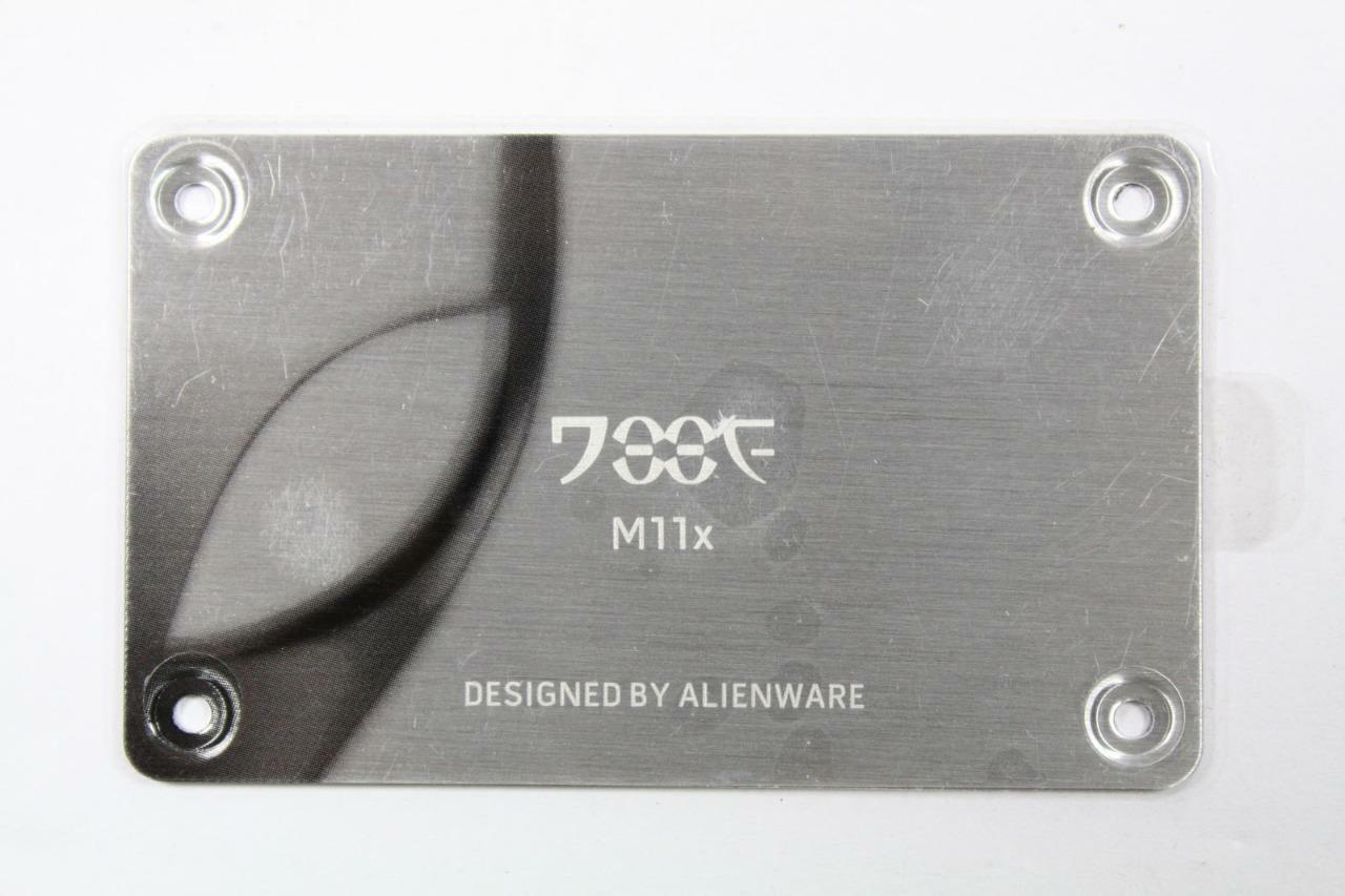 OEM Alienware M11X Laptop Plate Name Badge 85YK9