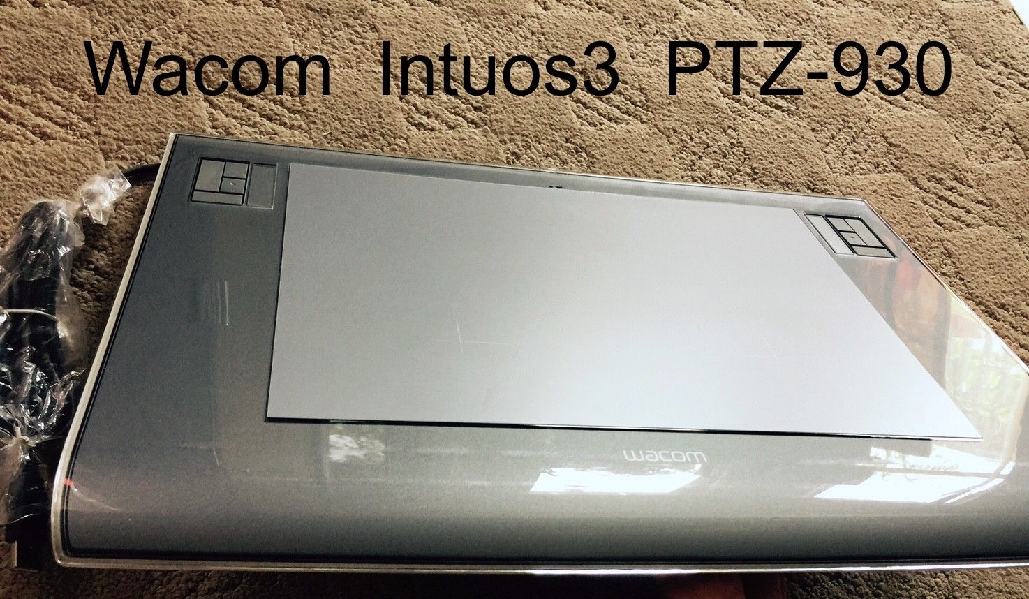 Wacom INTUOS3 9x12 Graphics tablet PTZ-930 LARGE for all Macs Windows