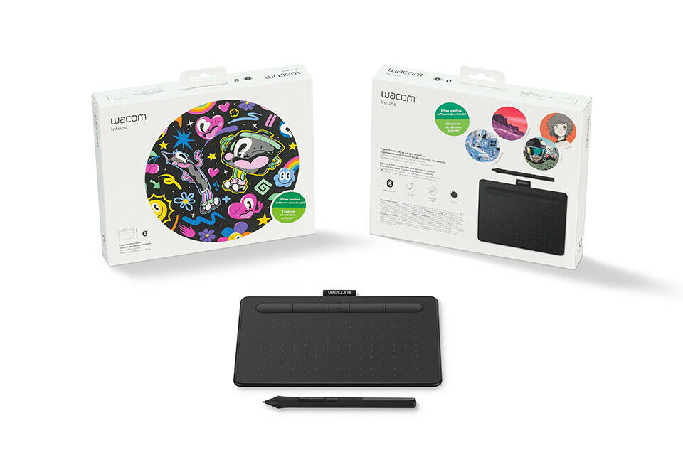 Intuos Bluetooth Graphics Tablet (Small/ Black) Graphic Design Geek