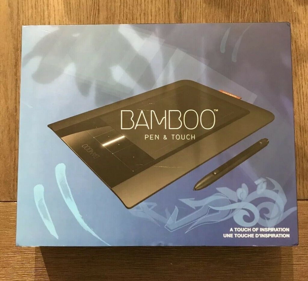 Black Bamboo Drawing Tablet ALL ACCESSORIES INCLUDED Graphic