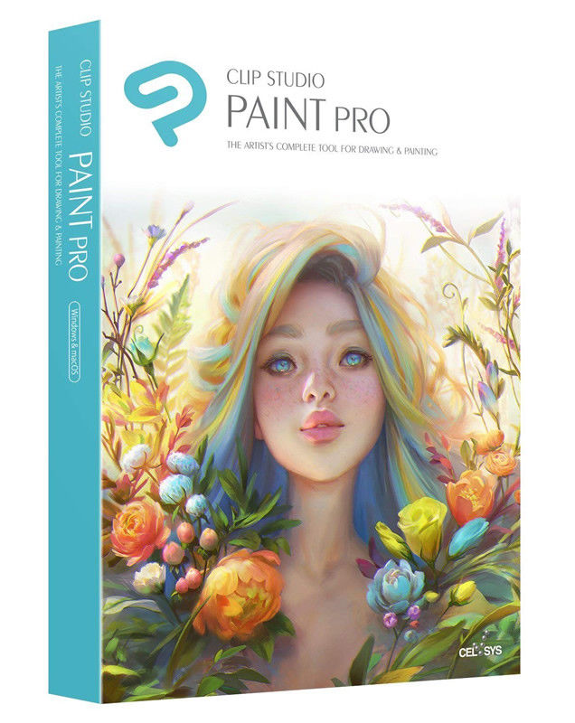 Clip Studio Paint Pro Win/Mac - PREMIUM Edition - New Retail Box