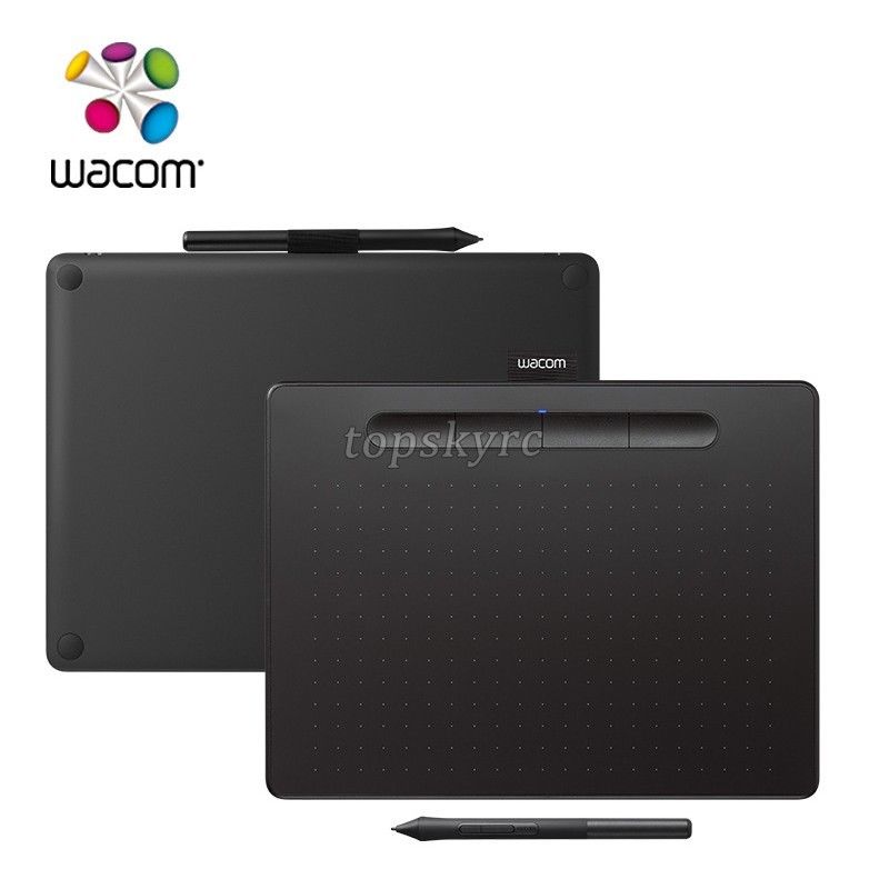 Black Graphics Tablet Drawing Board 4096 Pressure Levels Wacom Pad CTL-4100 ##