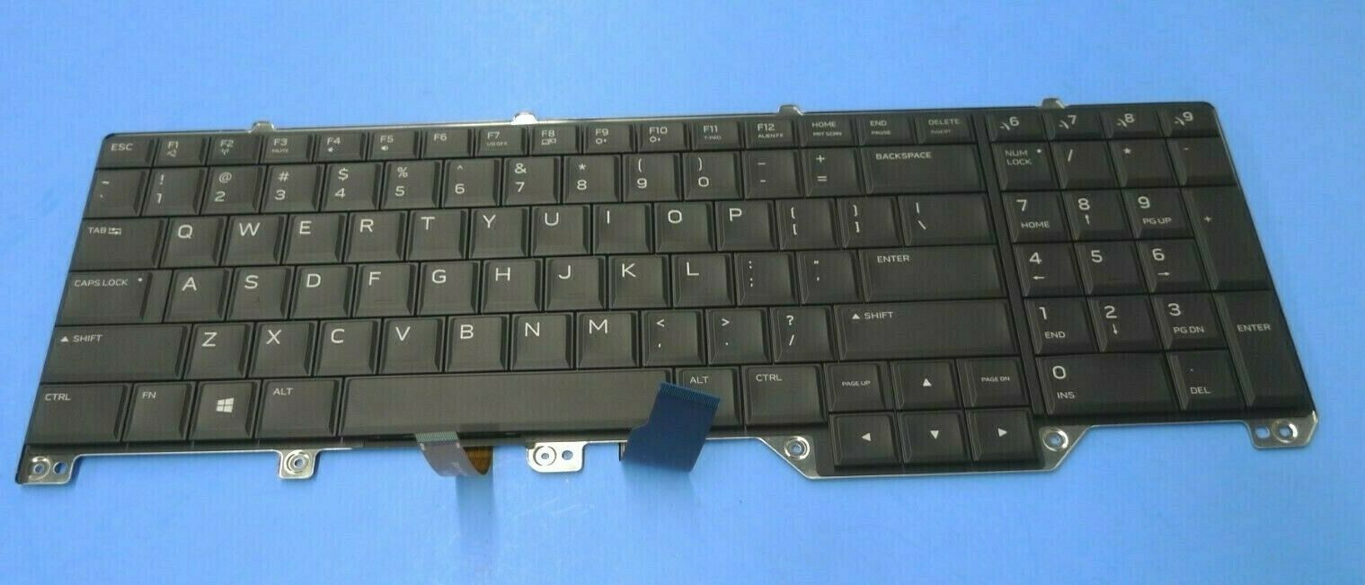 New Genuine Alienware 17 R4 Laptop Backlit Keyboard Dell 0WN4Y