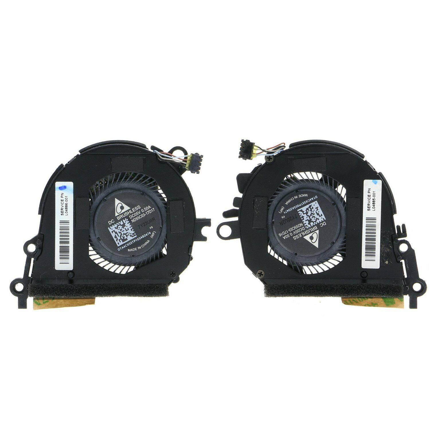 CPU Cooling Fan For HP 13" Spectre X360 13-AE L04885-001 L04886-001