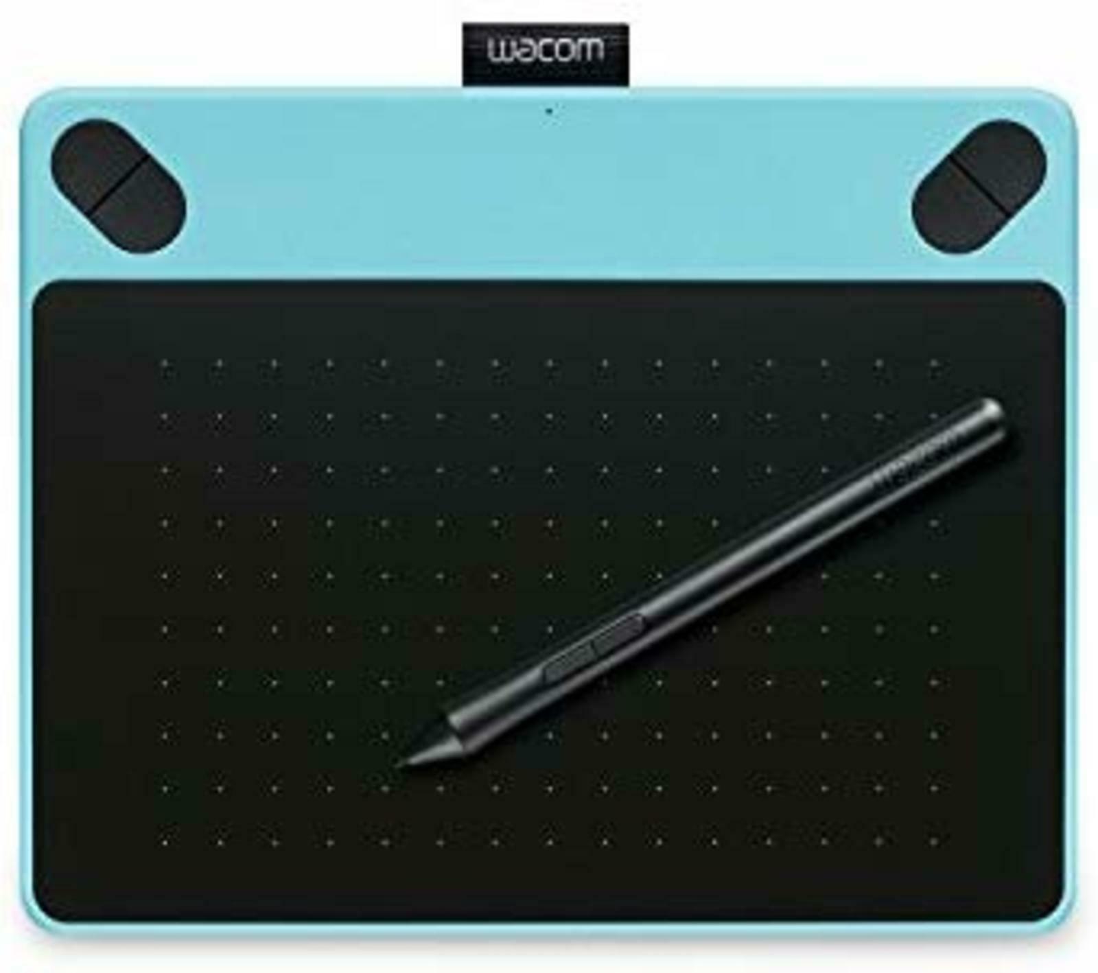 WACOM Intuos Draw S Size Pen Touch Tablet CTL-490/W0 Blue Manga illustration F/S