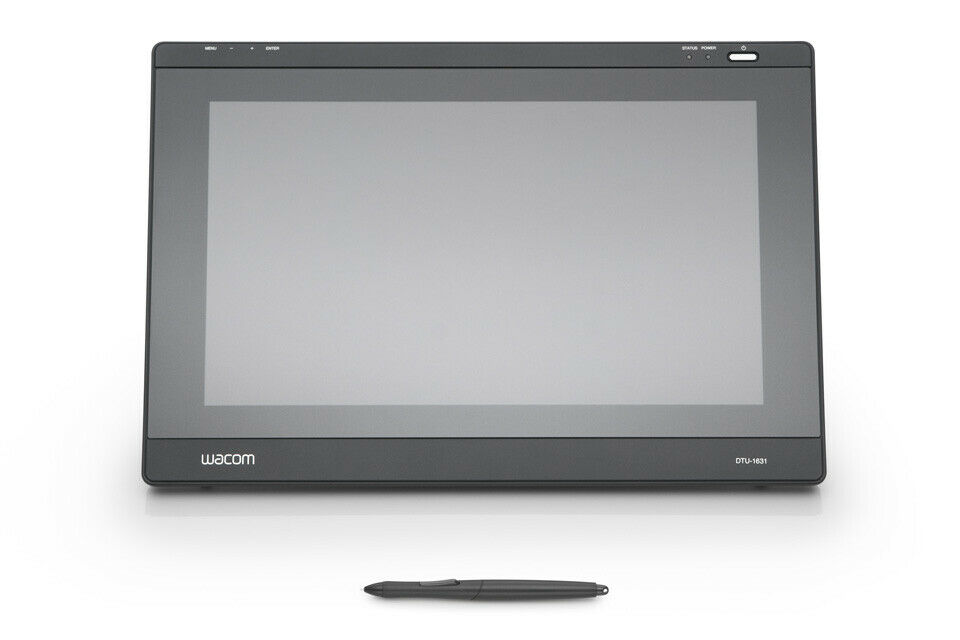 NEW! Wacom DTU-1631 Interactive Pen Display Tablet Monitor System, Complete