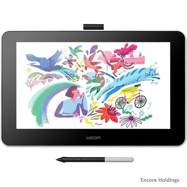 Wacom One Pen Display - Graphics Tablet - 13.3" Cable - 4096 Pressure DTC133W0A