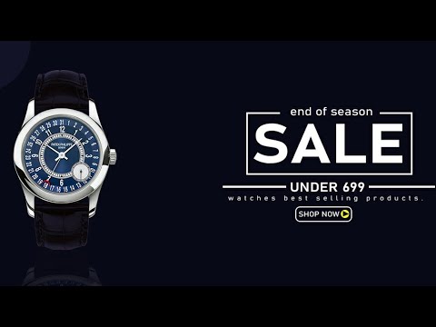 Branded watch-advertising banner design || 2021 Photoshop tutorial