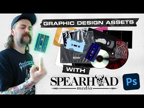 HOW TO: Make Graphic Design Assets - [Photoshop Tutorial] 2021
