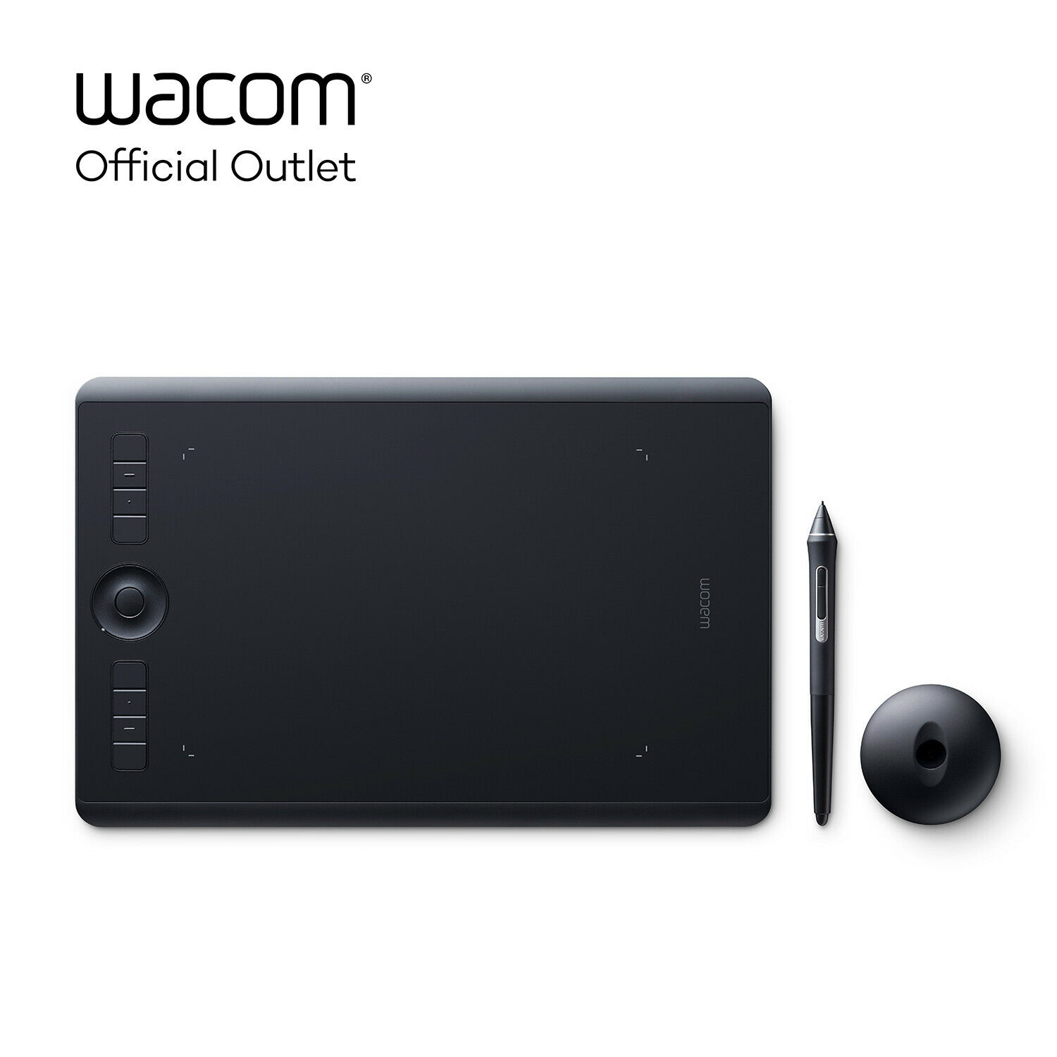 Wacom Intuos Pro Medium Digital Graphic Drawing Tablet with Pro Pen 2, New Mo...