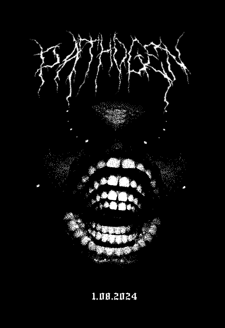 Distorted Face Graphic