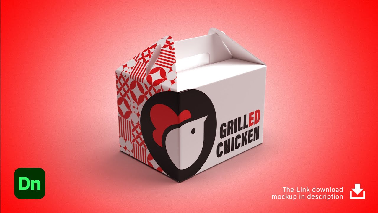 How to Basic Packaging Mockup in Adobe Dimension CC  | Graphic Design Tutorials