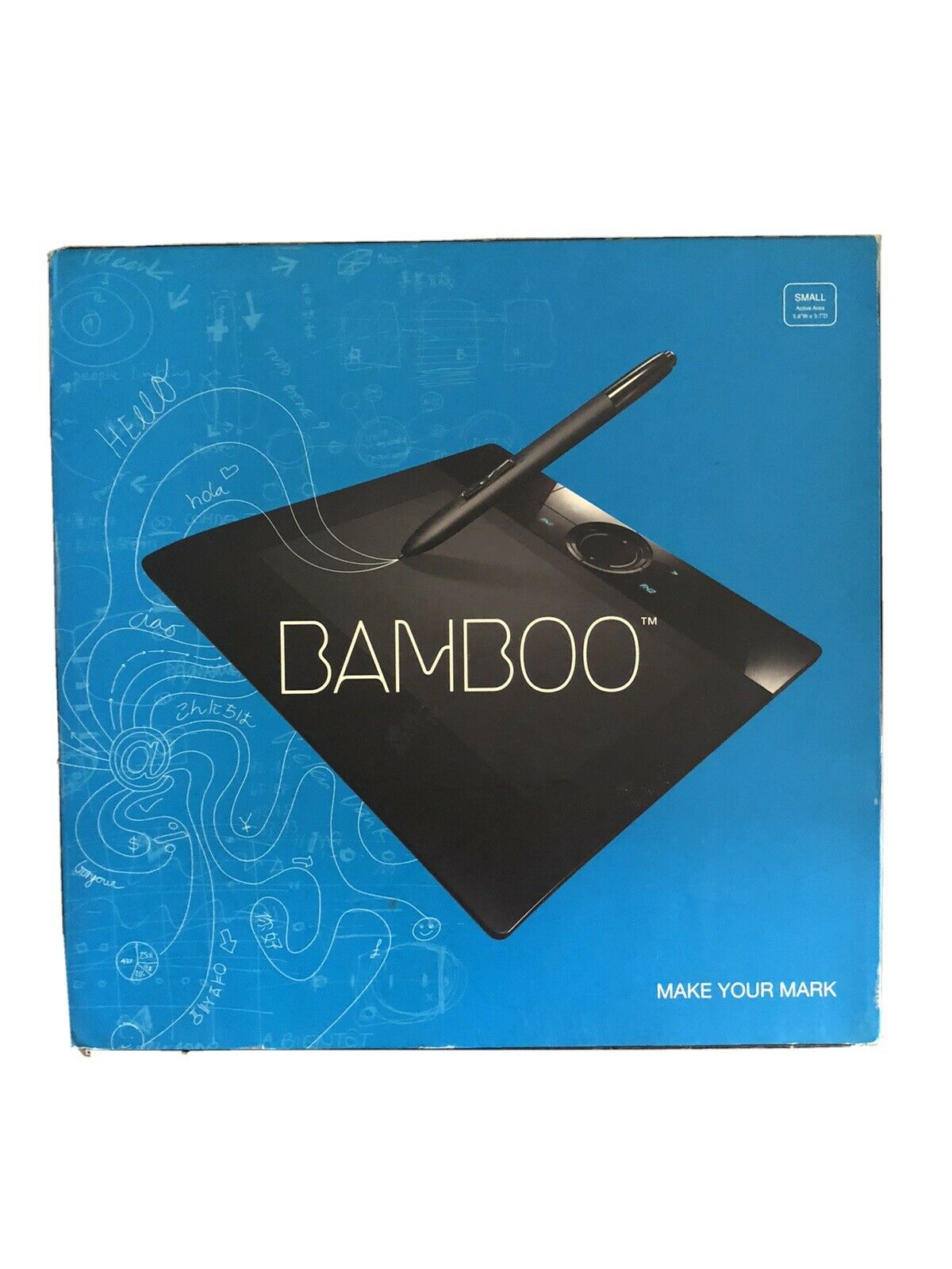 Wacom Bamboo Drawing Tablet Small MTE450 Works!