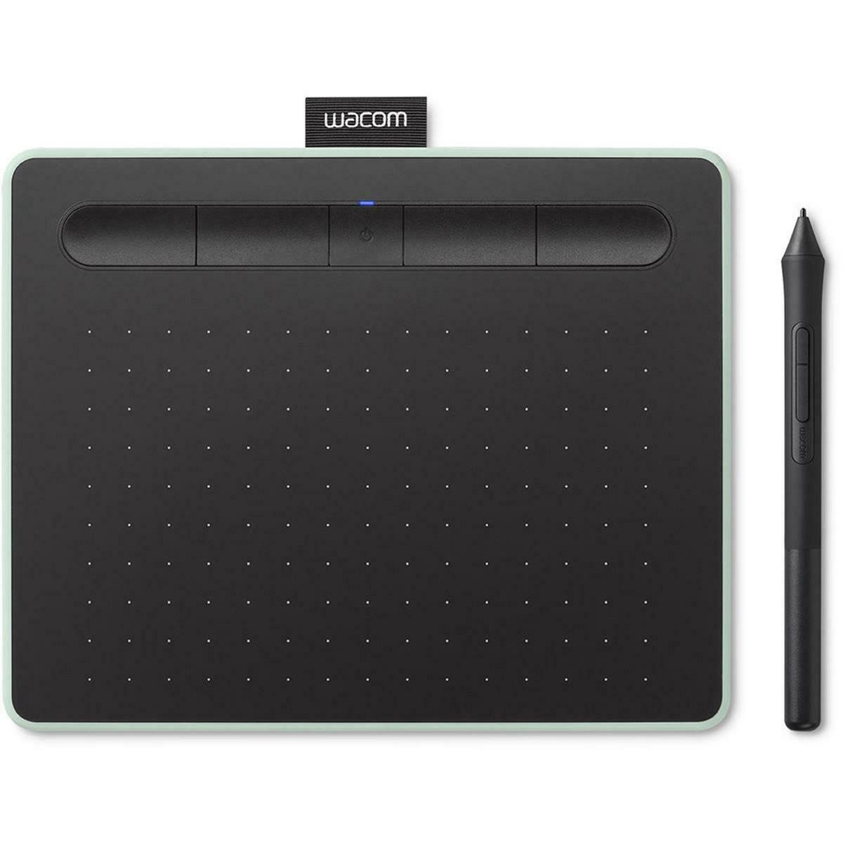 Wacom Intuos Bluetooth Creative Pen Tablet, Small, Pistachio Green #CTL4100WLE0