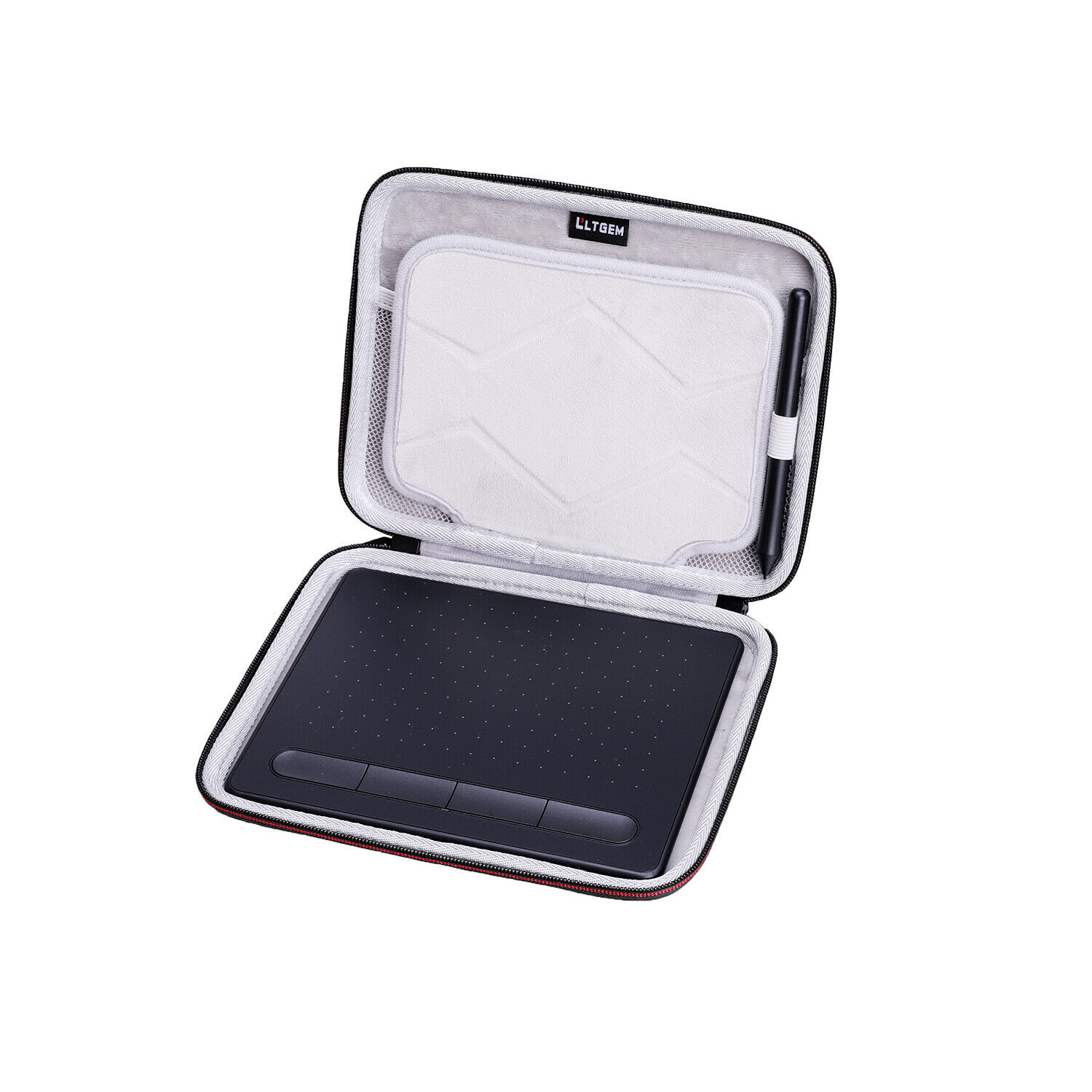 LTGEM Carrying Case for Wacom CTL4100 Intuos Graphics Drawing Tablet (Case Only)