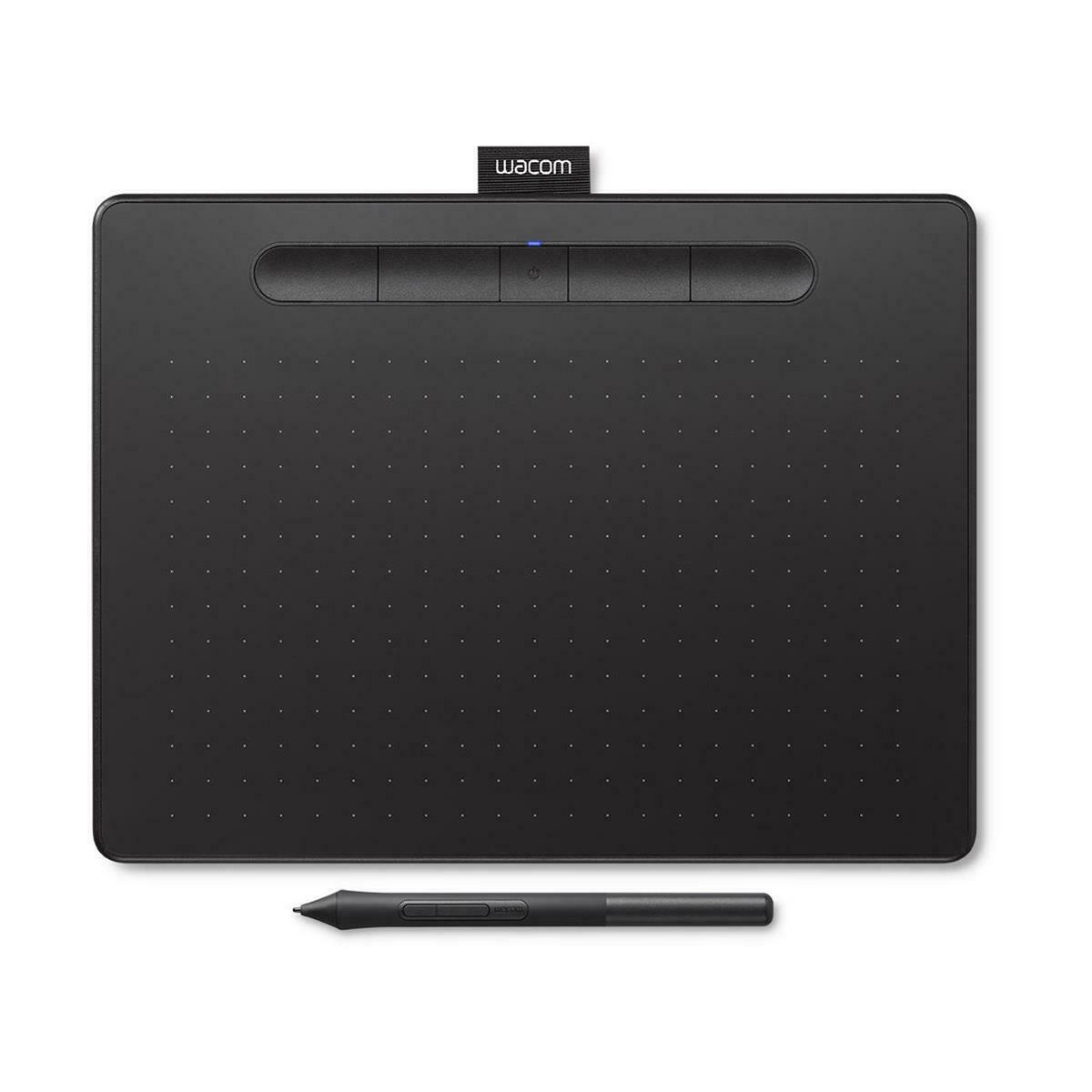 Wacom Intuos Creative Bluetooth Pen Tablet, Medium, Black #CTL6100WLK0