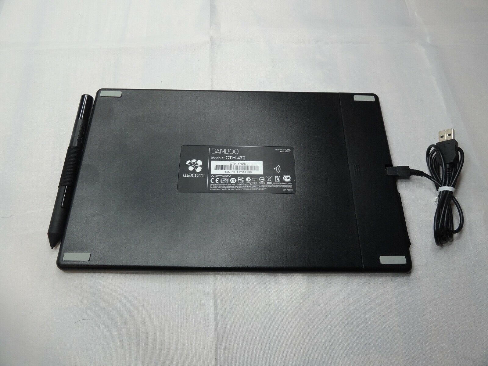 Wacom Bamboo CTH-470 Drawing Graphics Tablet With Pen