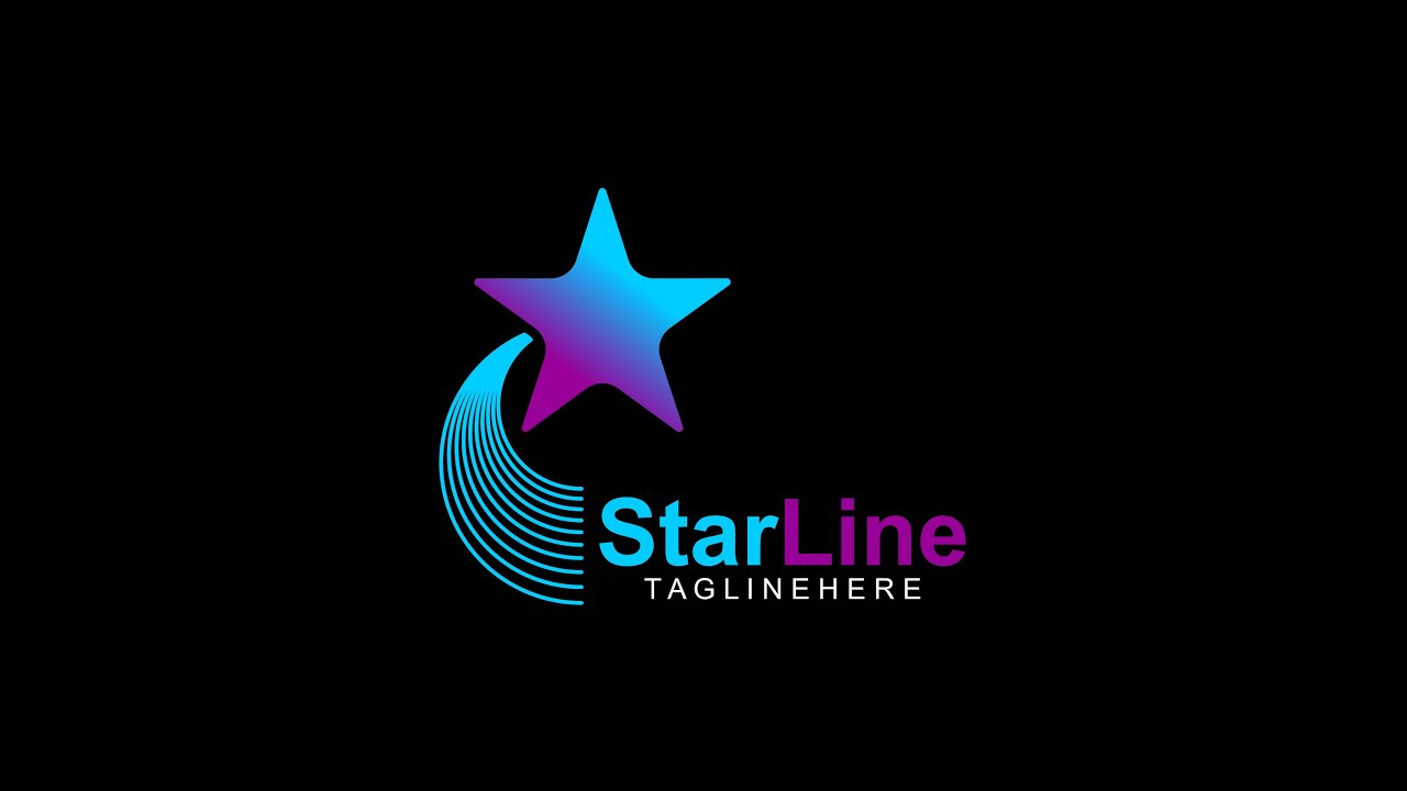 Logo design in CorelDraw | Star logo Design - CorelDraw tutorials #shorts #viral #graphicdesign