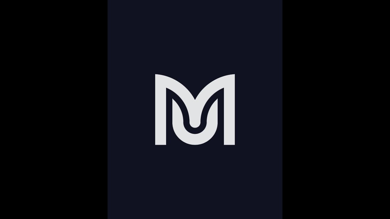 M and U Letter Logo design l Graphics Design for adobe Illustrator