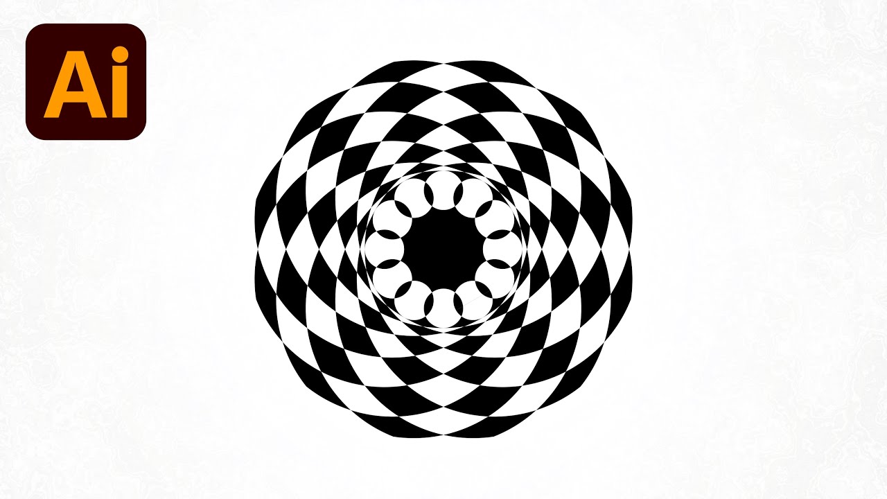 Mandala | Logo design | Adobe illustrator tutorials | Shorts | 038