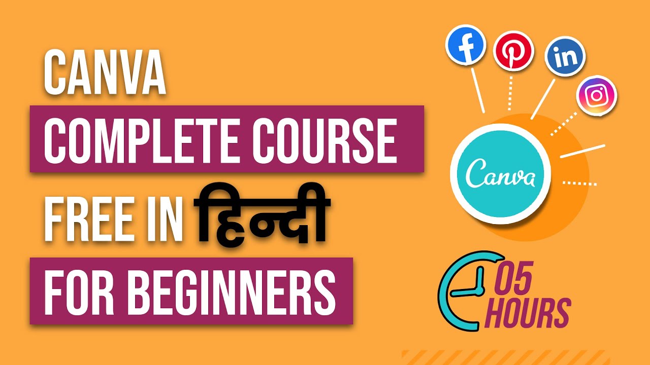 Canva Complete Tutorial in Hindi | Canva Full Course Beginner to Advanced Level | #canvatutorial