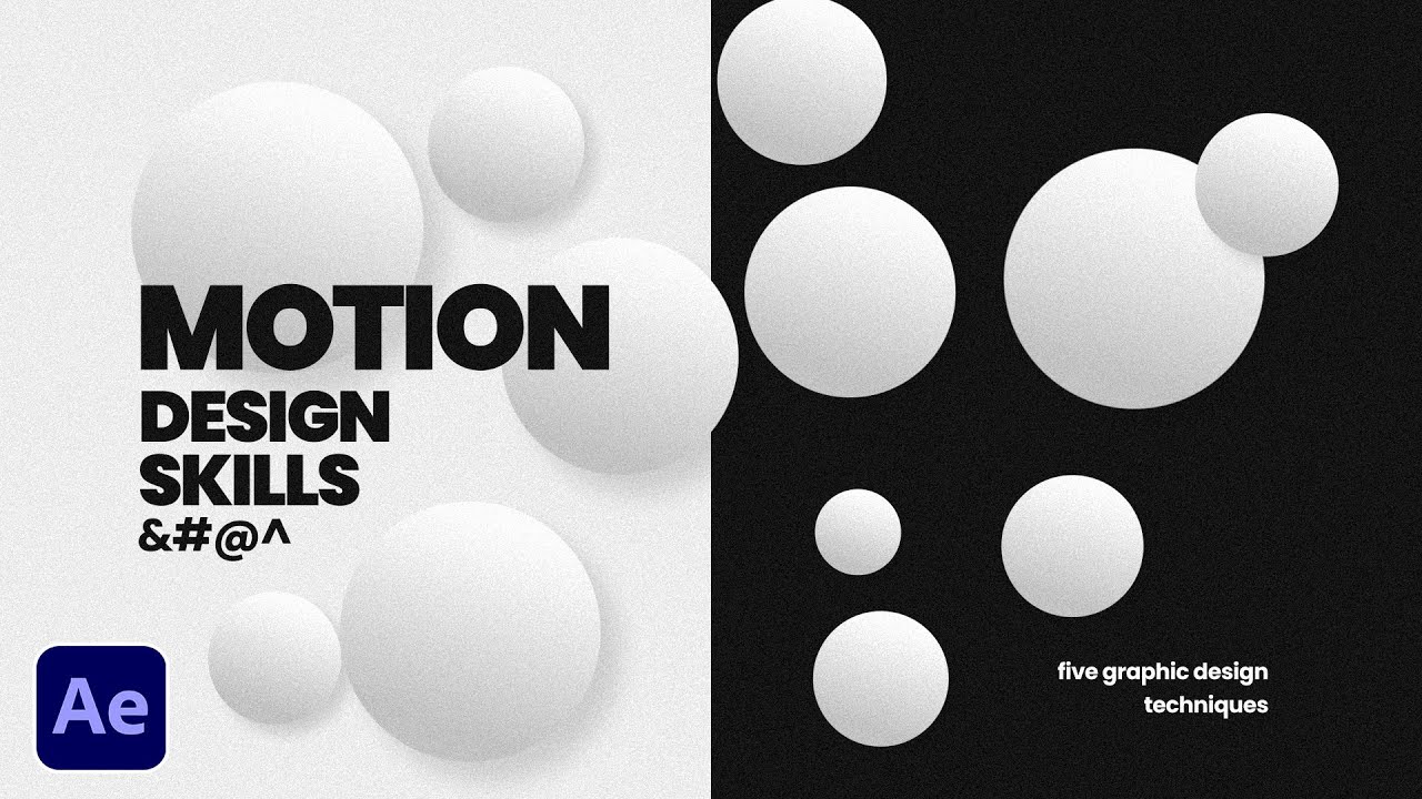 5 Skills You Should have as a Motion Designer | After Effects Tutorial