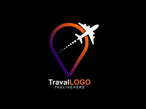 Logo Design in CorelDraw | Travel logo Design - CorelDraw tutorials #shorts #viral #logo #short