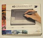 New Open Box WACOM INSPIRA 4D Drawing Kit for Embroidery System Tablet Pen DVD
