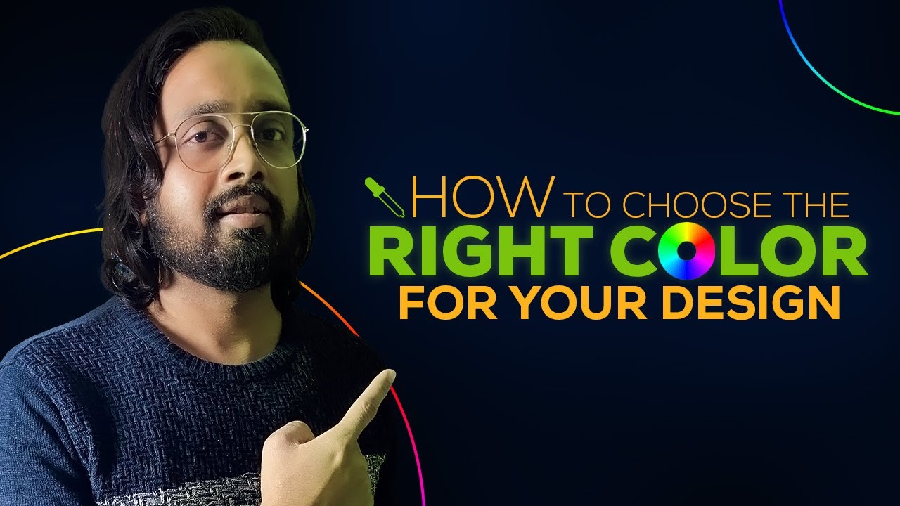 How To Choose Right Color For Your Design (2 Easy Technique) | Graphic Design Tutorial