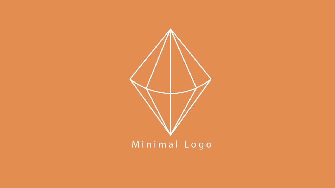 Minimal Logo | Illustrator logo design | logo design tutorials #shorts #logo