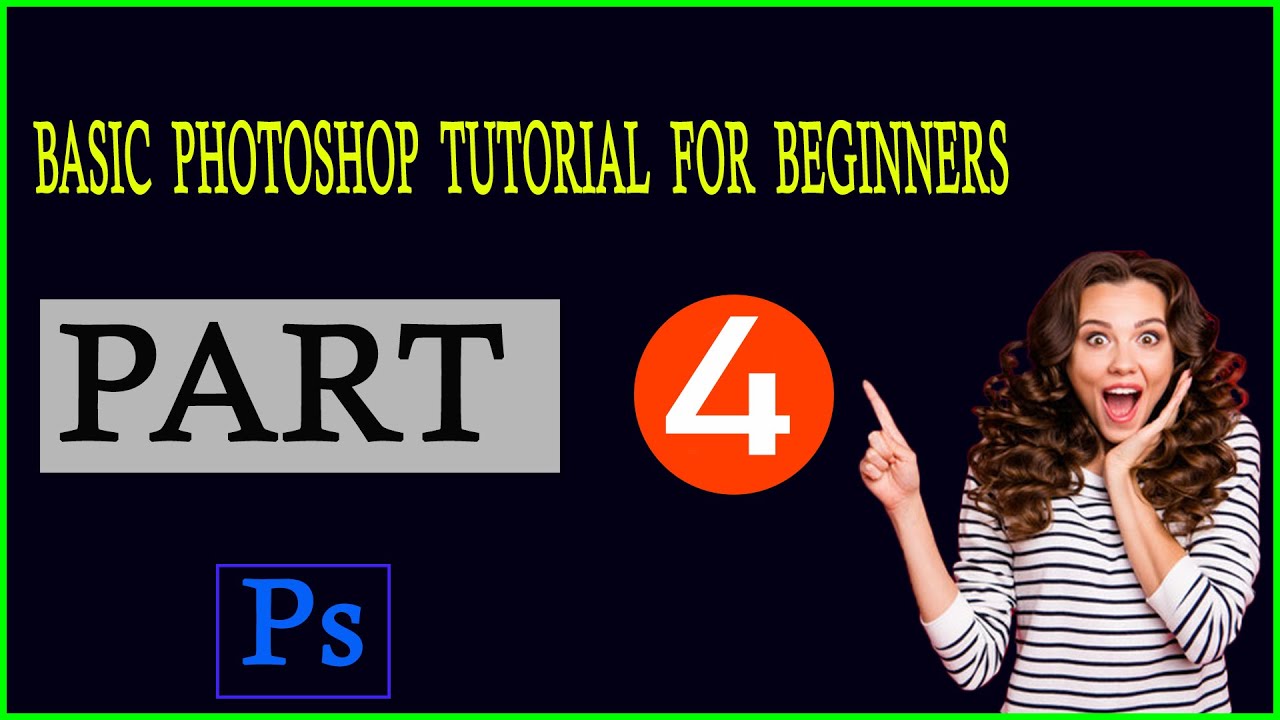 basic Photoshop tutorials for beginners/Graphic design for Beginner/part 4/Munjurul Tech 360
