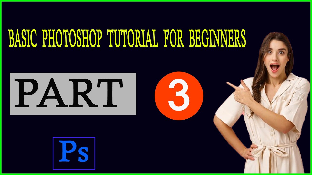 basic Photoshop tutorials for beginners/Graphic design for Beginner part 3/Munjurul Tech 360