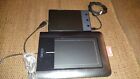 LOT of 2 Drawing Tablet Pads Huion H420 & Wacom Bamboo CTH-460 WORK with WIN 10