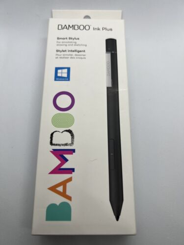 Wacom Bamboo Ink Plus Stylus, Black, CS322AK0A