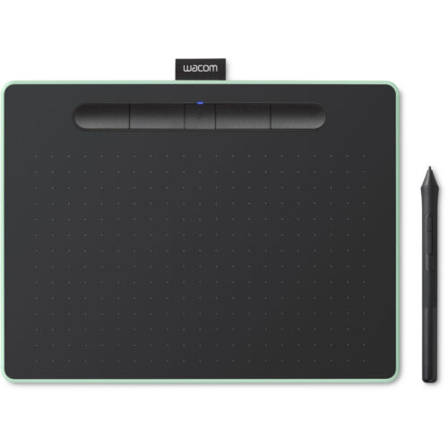 Wacom Intuos Bluetooth Creative Pen Tablet (Medium, Pistachio Green) CTL6100WLE0
