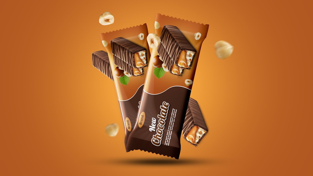 Product Packaging Design | Chocolate | Photoshop Tutorials